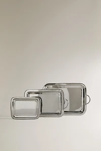 RECTANGULAR STEEL TRAY
