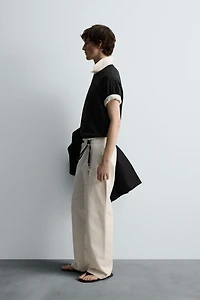 REGULAR FIT POCKET PANTS