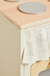 CHILDREN'S WOODEN PLAY KITCHEN