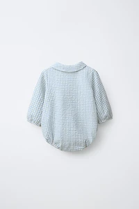 GINGHAM BODYSUIT