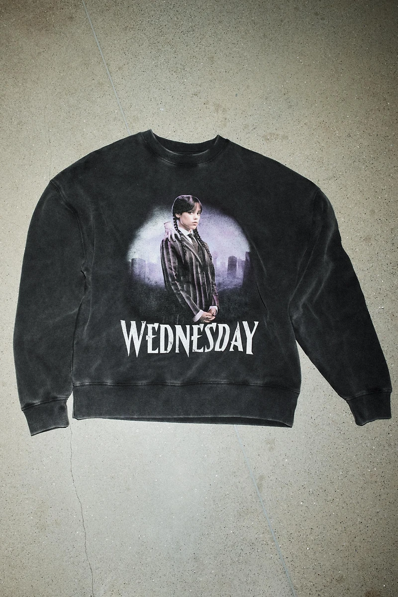 T-SHIRT LAVÉ WEDNESDAY©