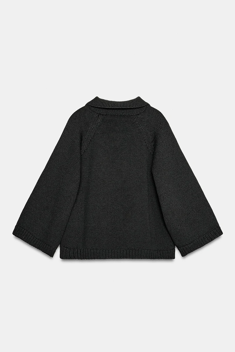 V-NECK KNIT JUMPER