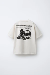 FOOTBALL PRINT T-SHIRT