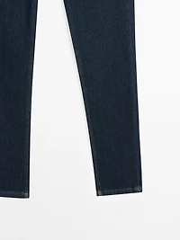 Jean slim cropped mid-rise