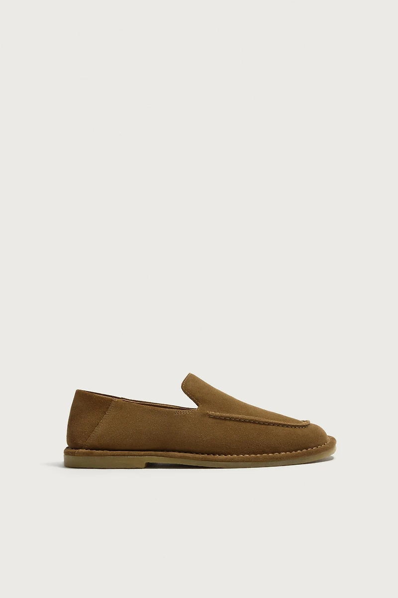 MOCASSINS EN CUIR