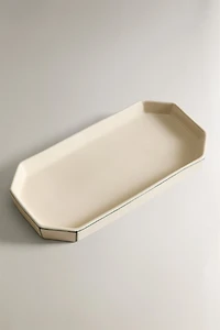 OCTAGONAL BATHROOM TRAY