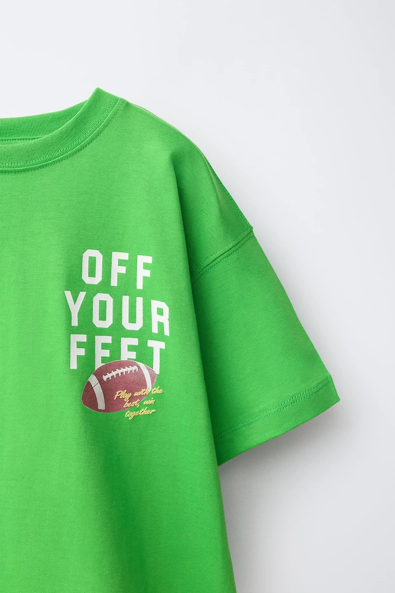 SPORTS PRINT T-SHIRT