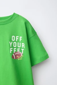 SPORTS PRINT T-SHIRT