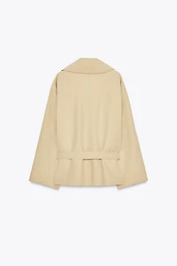 BELTED TRENCH COAT
