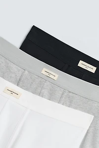 SOFT BOXER BRIEFS 3-PACK