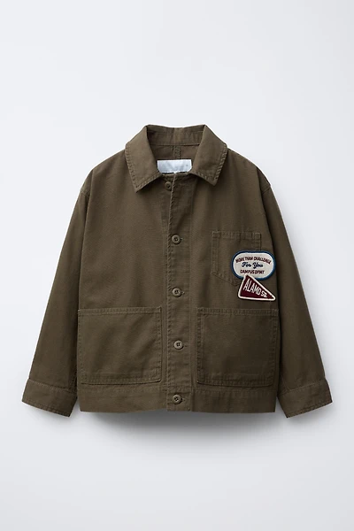PATCH OVERSHIRT