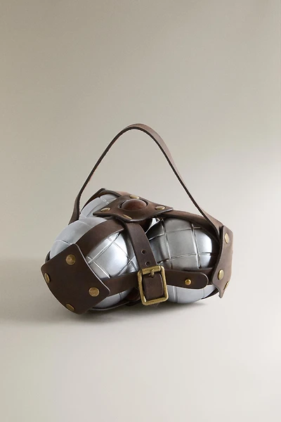 ENSEMBLE DE PÉTANQUE HOUSSE EN CUIR