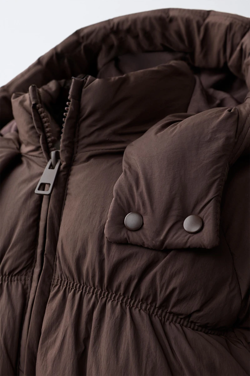 WATER REPELLENT PUFFER COAT