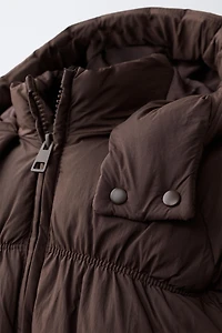 WATER REPELLENT PUFFER COAT
