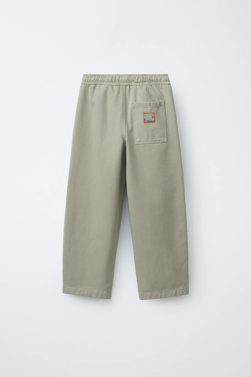 BALLOON PANTS WITH SEAMS
