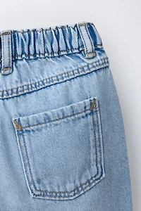 BERMUDA EN JEAN BAGGY