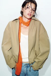 JACKET WITH REMOVABLE HOODIE