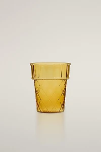 ICE CREAM BOROSILICATE GLASS TUMBLER