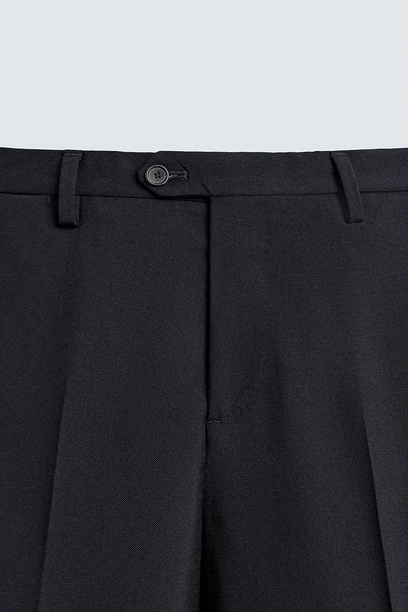 PANTALON DE COSTUME 100 % LAINE