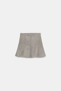 KNIT MINI SKIRT