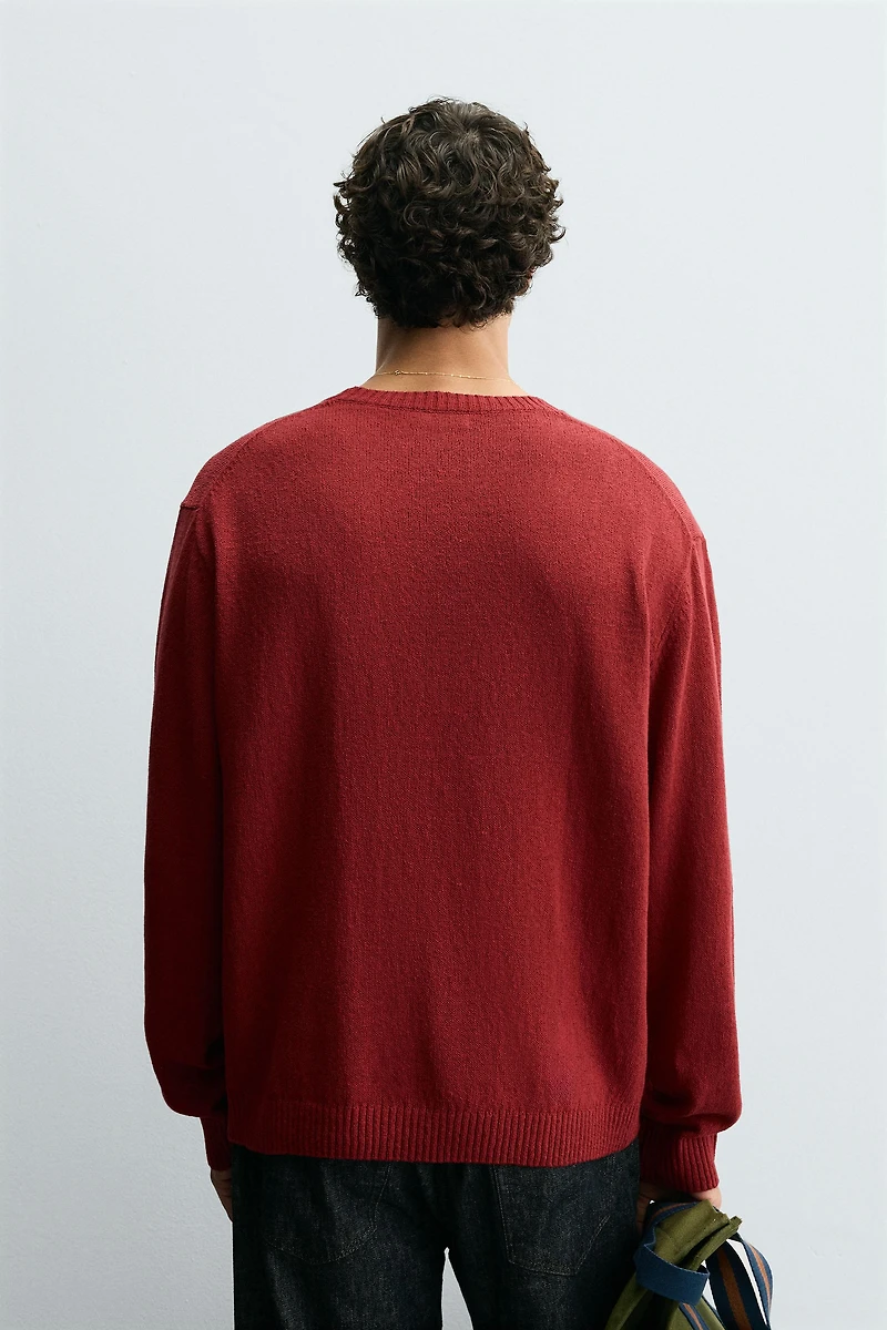 PULL COUPE DÉCONTRACTÉE STRUCTURÉ