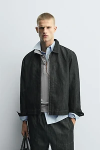 RELAXED FIT DENIM JACKET