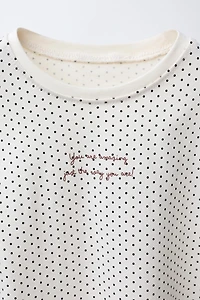 LOT DE TROIS T-SHIRTS IMPRIMÉS