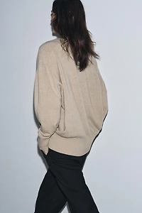 PULL 100 % LAINE OVERSIZE