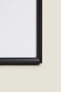 BLACK METAL PICTURE FRAME