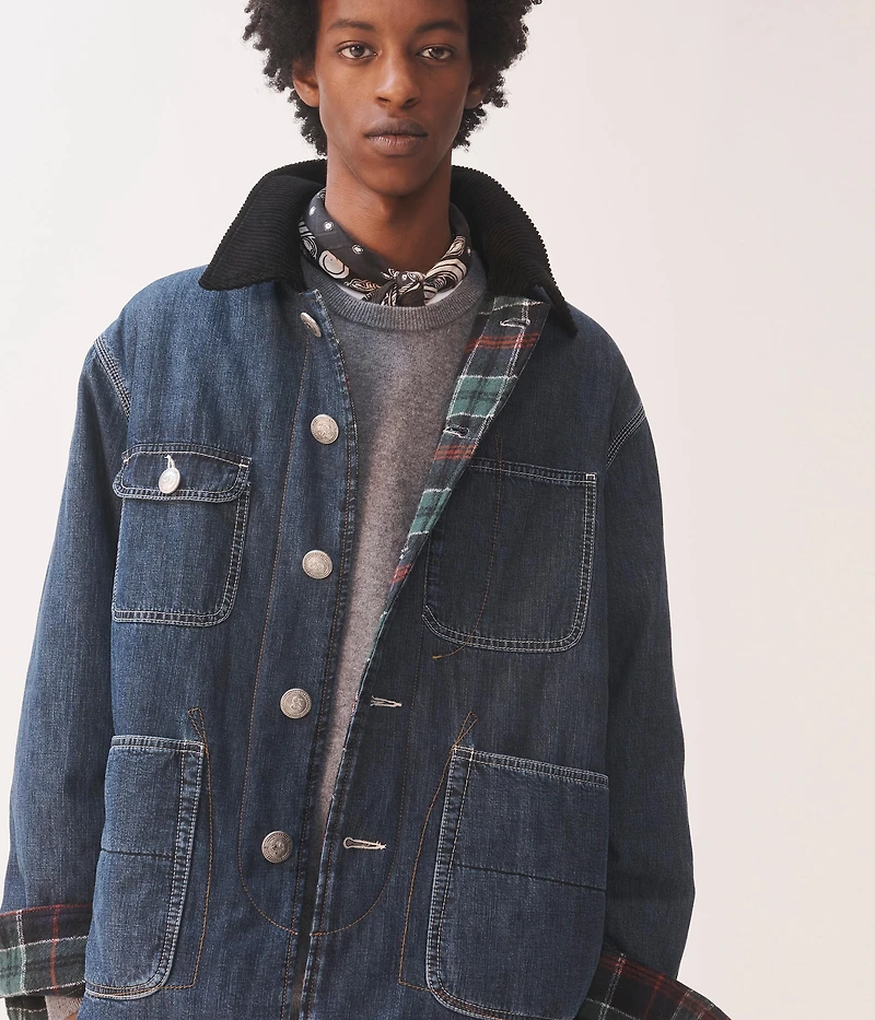KARL TEMPLER REVERSIBLE BARN JACKET