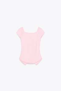 RUCHED KNIT TOP