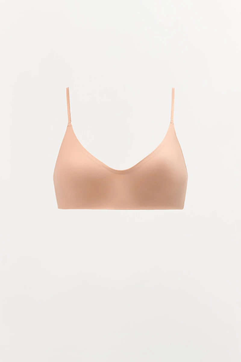 STRAPPY BRALETTE WITH POLYAMIDE