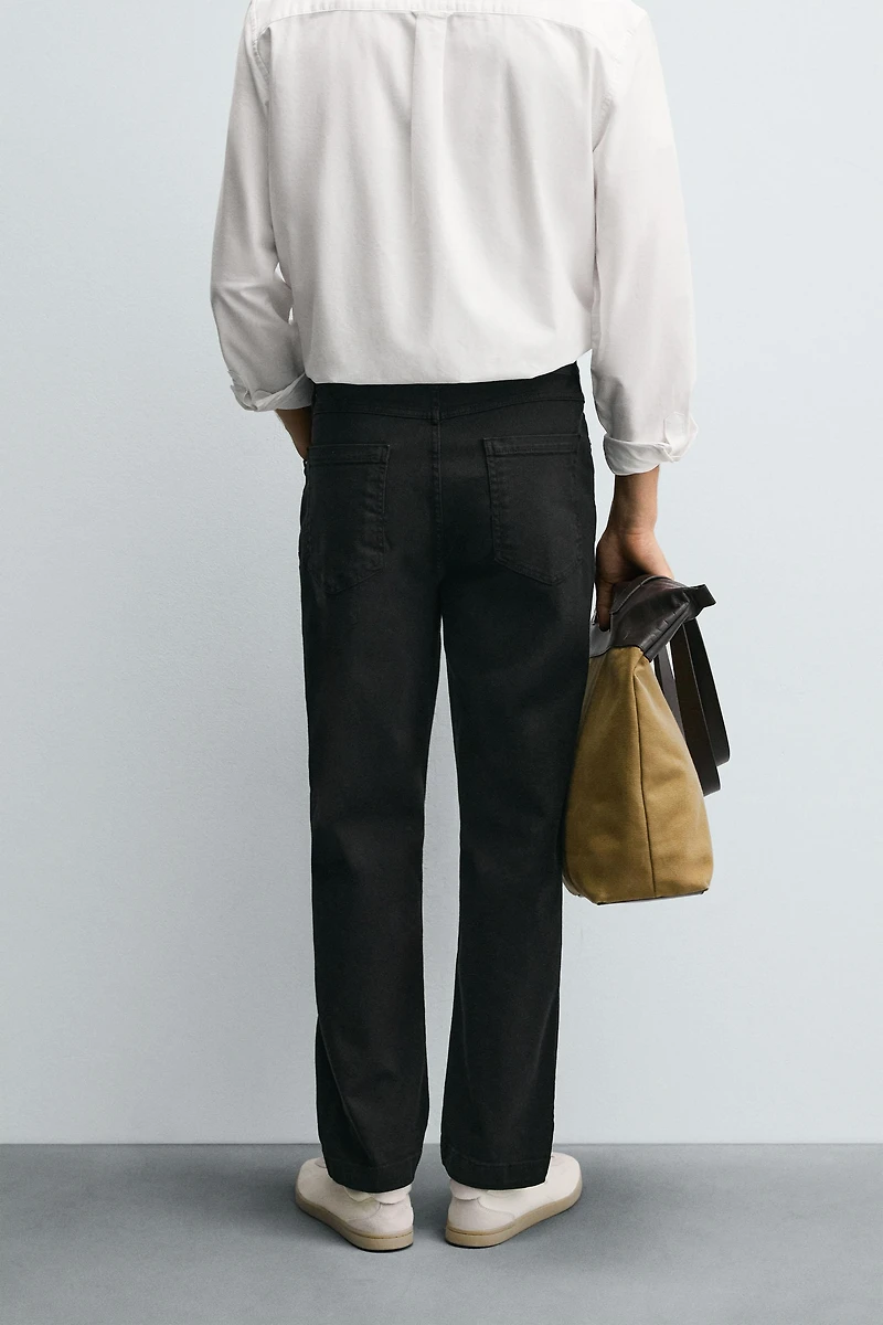 STRAIGHT FIT PANTS