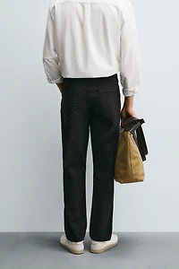 STRAIGHT FIT PANTS