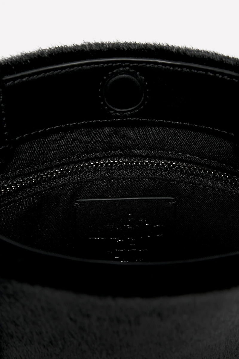 LEATHER STUDDED HANDBAG LUDOVIC DE SAINT SERNIN x ZARA