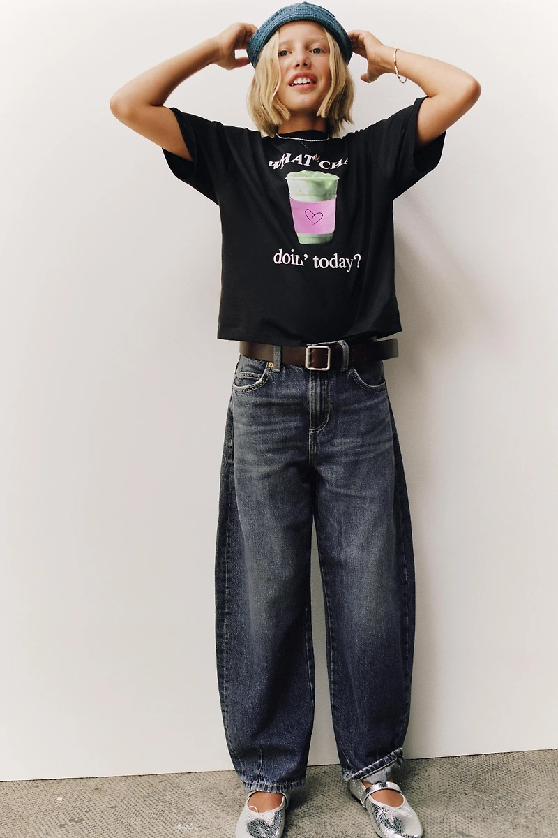 HEAVY WEIGHT PRINTED T-SHIRT