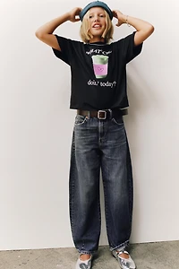 HEAVY WEIGHT PRINTED T-SHIRT