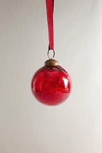 BOULE DE NOËL ROUGE