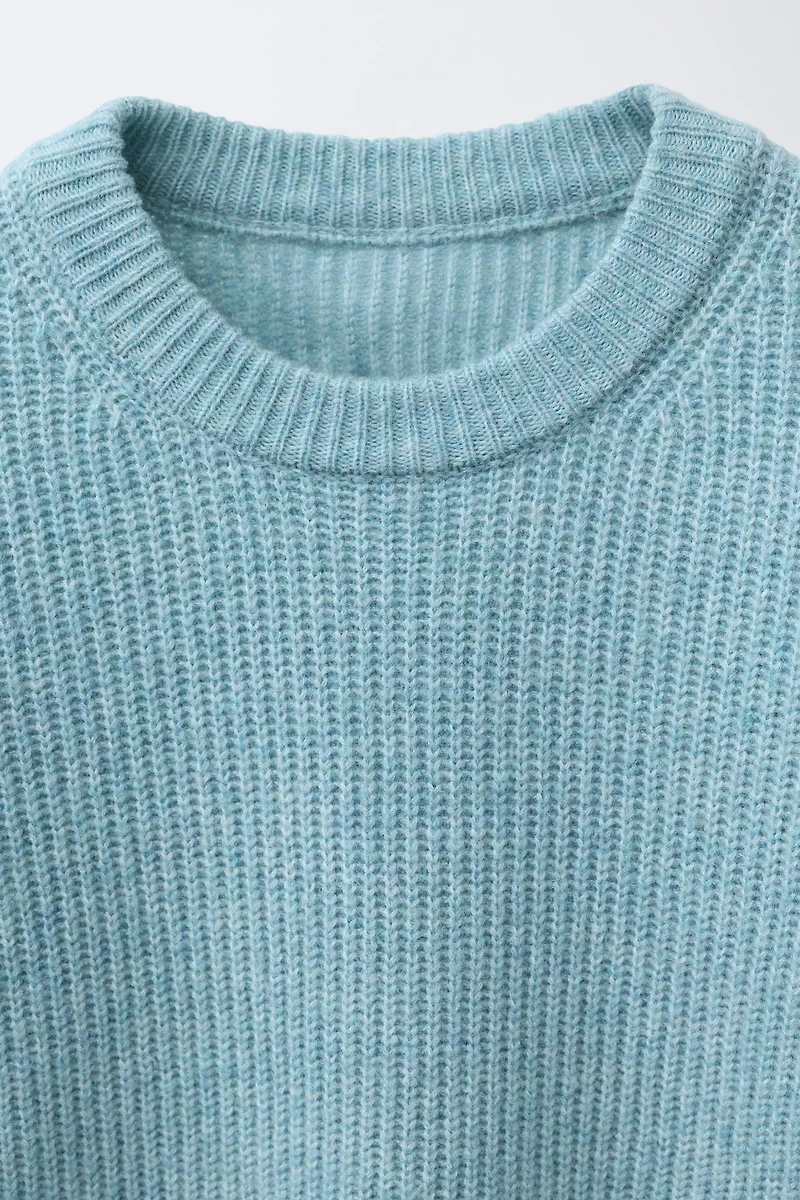 PURL KNIT SWEATER
