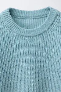 PURL KNIT SWEATER