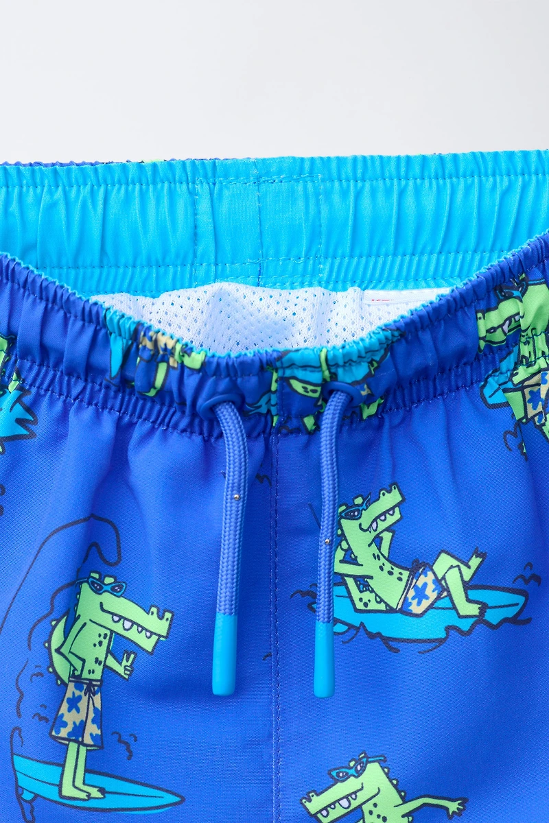 2-6 ANS/ SHORT DE BAIN CROCODILES