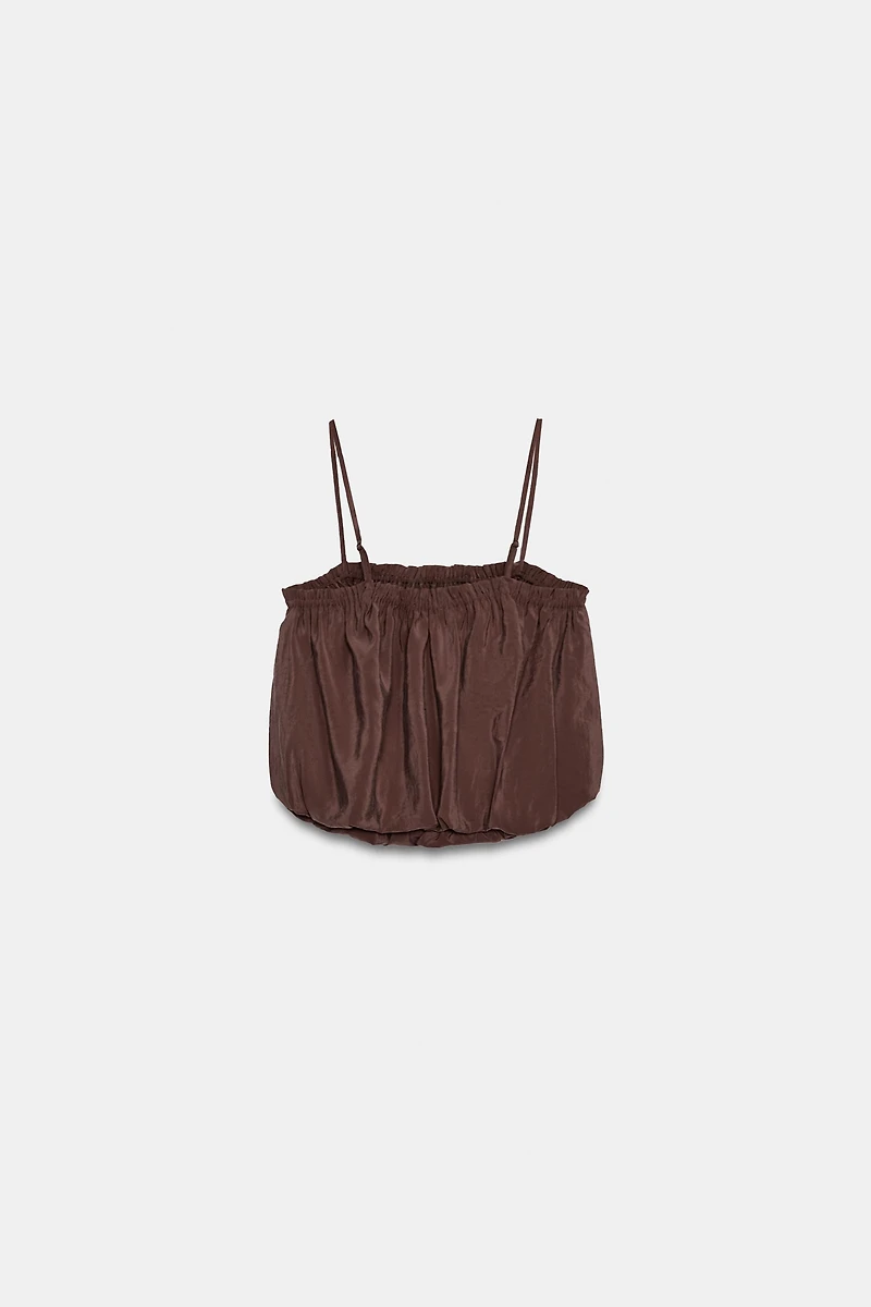 BALLOON STRAP TOP