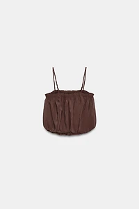 BALLOON STRAP TOP