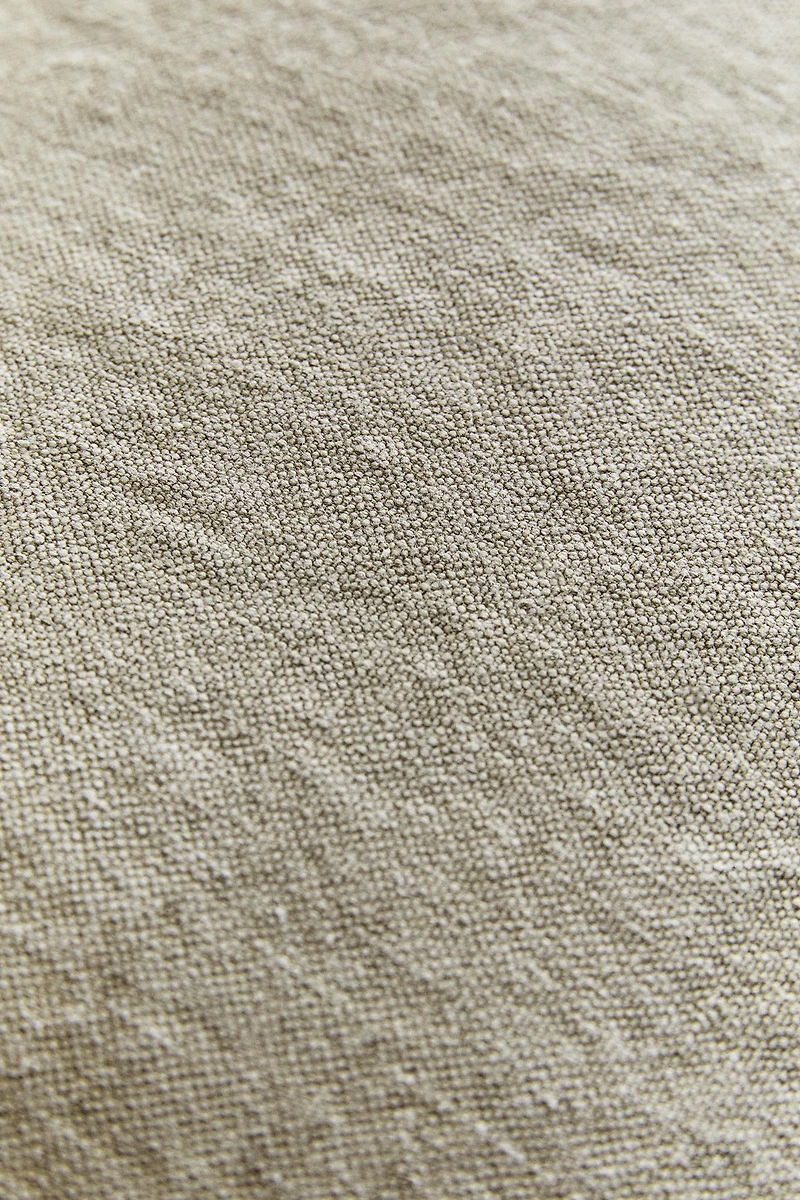 HOUSSE DE COUSSIN LIN EFFET DÉLAVÉ