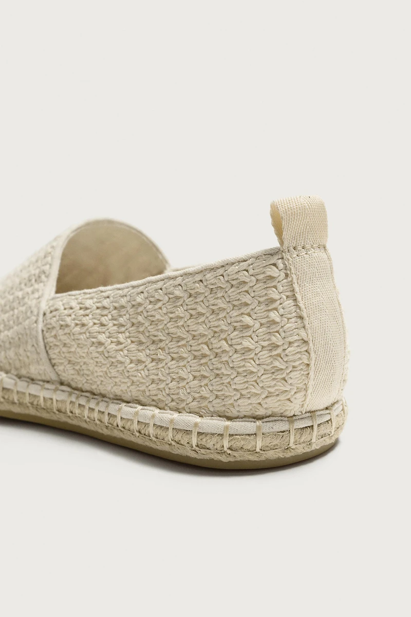 ESPADRILLES EN TRICOT