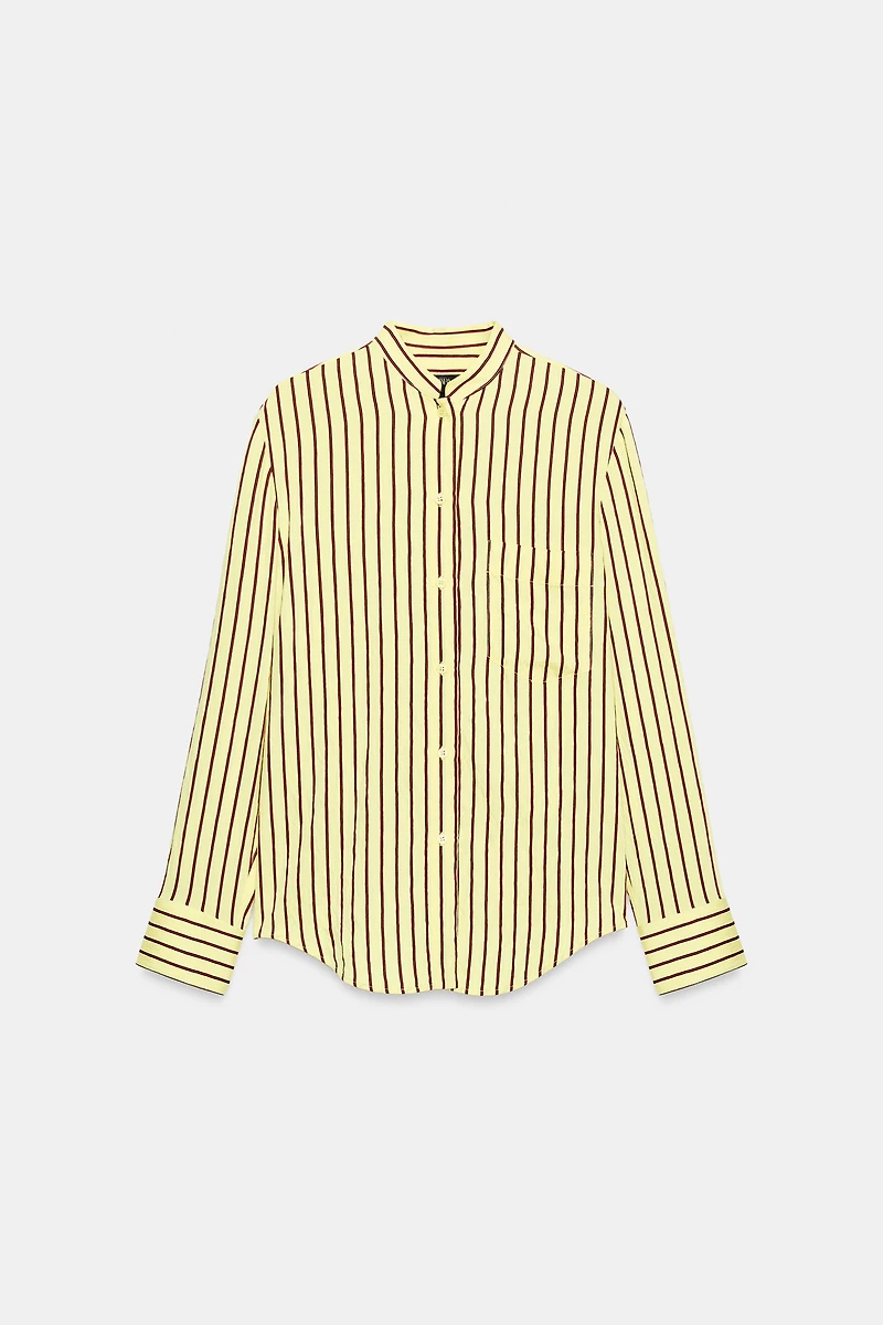 STRIPED POCKET SHIRT ZW COLLECTION