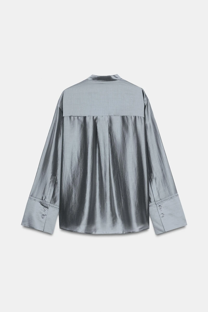 EMBROIDERED POCKET SHIRT ZW COLLECTION