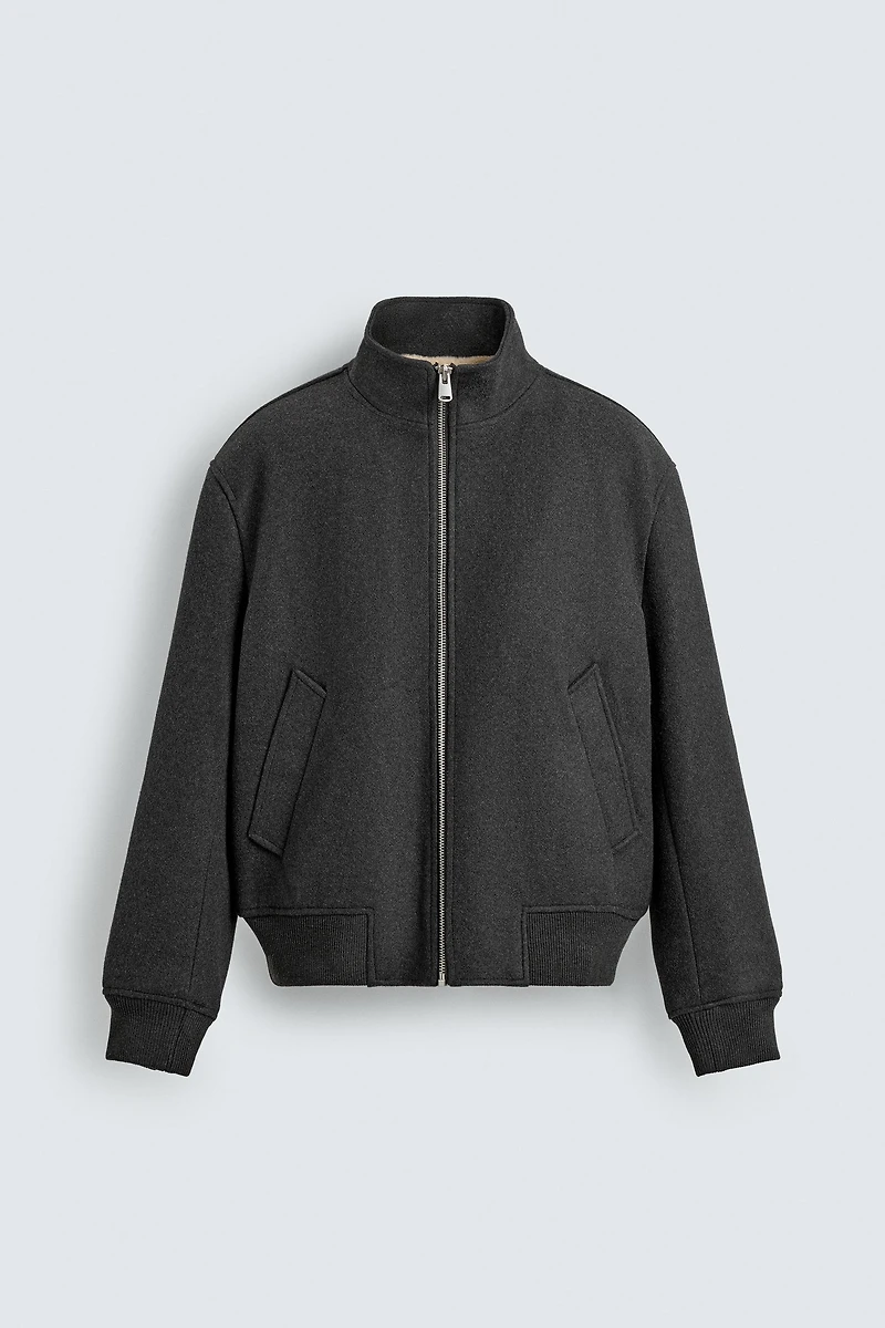 COMBINATION BOMBER JACKET
