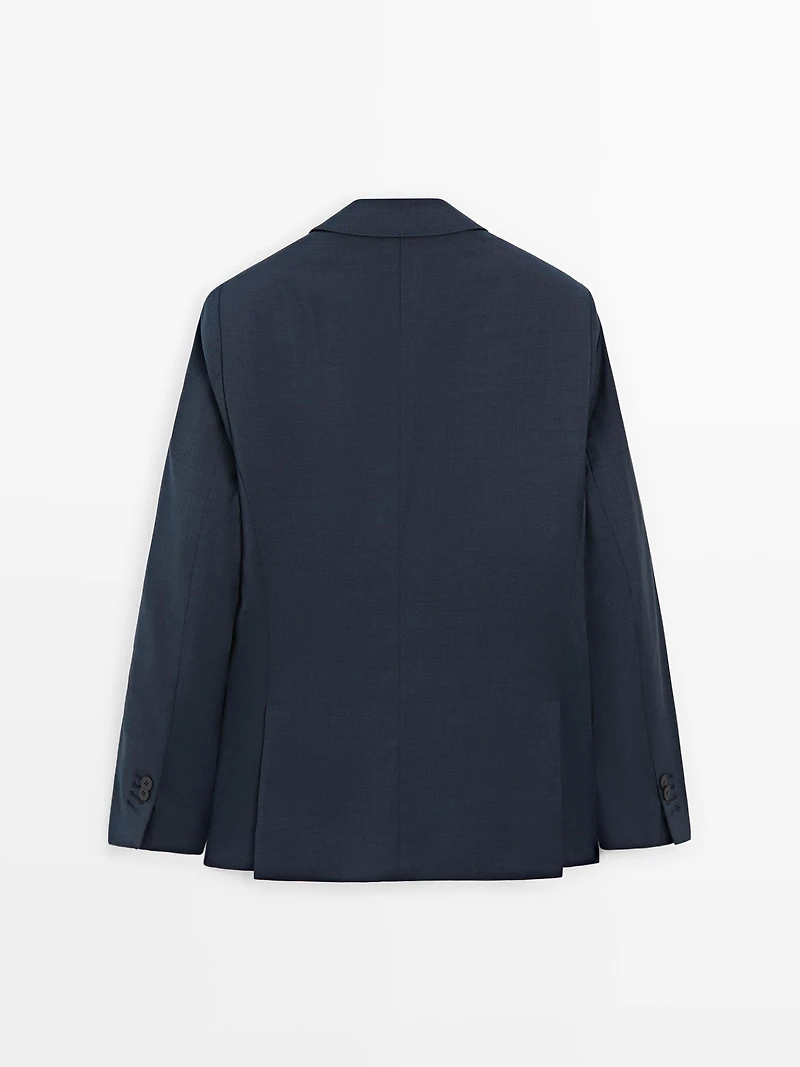 Veste de costume 100 % laine froide