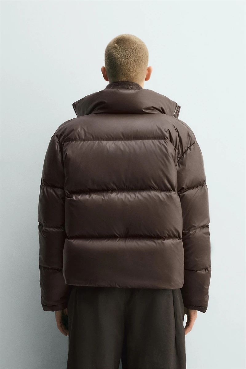 80% DOWN - 20% FEATHER PUFFER JACKET